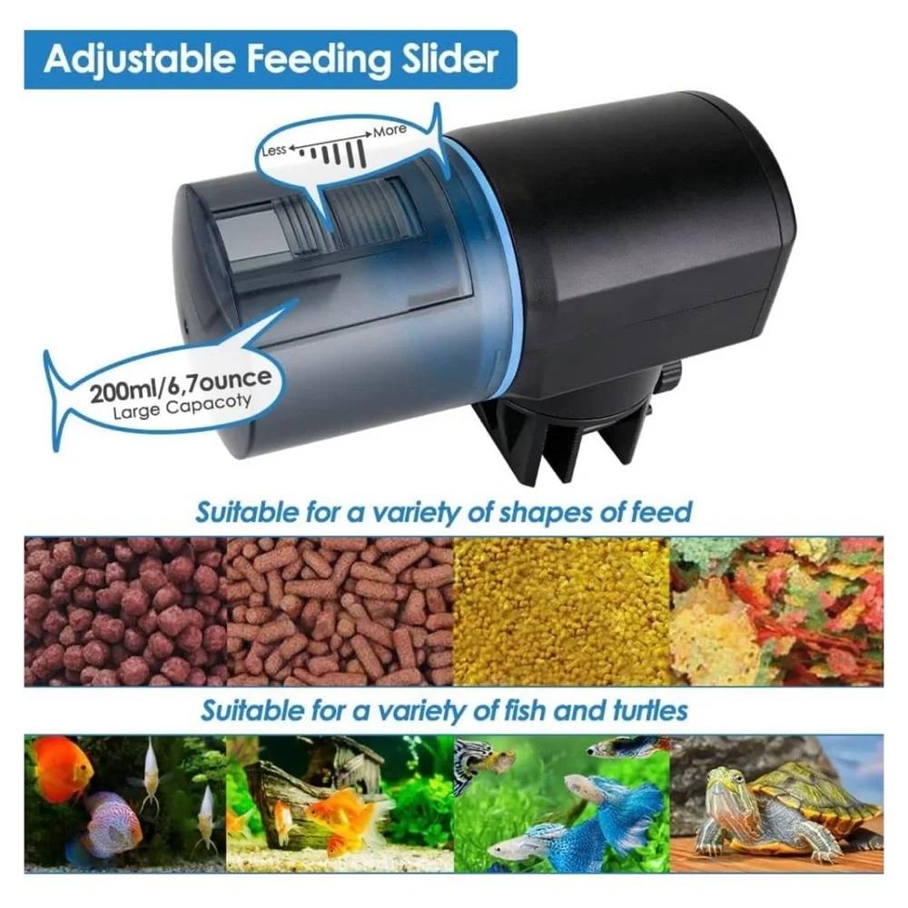 Lukovee Automatic Fish Feeder